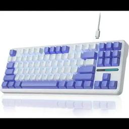 AULA F87 Blue Switch RGB Wired Mechanical Gaming Keyboard