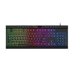 Havit KB500L Backlit Multi Function Black USB Wired Gaming Keyboard with Bangla