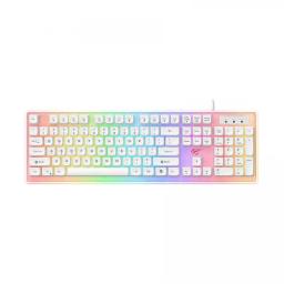 Havit KB876L USB Multi-Function Backlit White Gaming Keyboard With Bangla